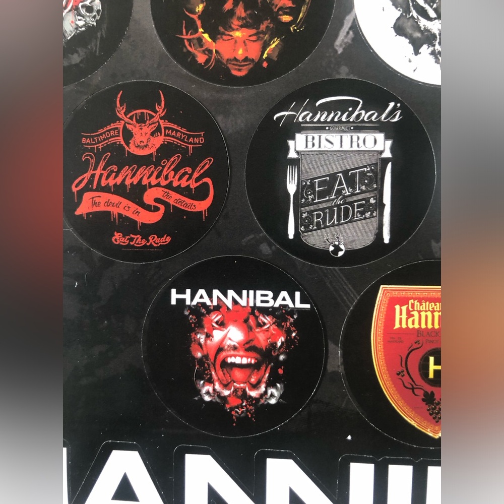 HANNIBAL Sticker Sheet - Picture 4 of 5